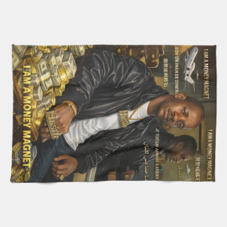 I AM A MONEY MAGNET KITCHEN TOWEL KÖKSHANDDUK