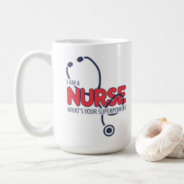 I am a Nurse Kaffemugg