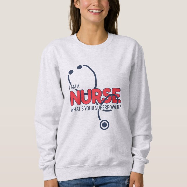 I am a Nurse T Shirt (Framsida)