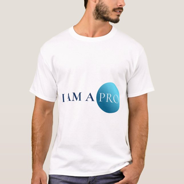 I AM A PRO | Empowerment Minimalist T Shirt (Framsida)