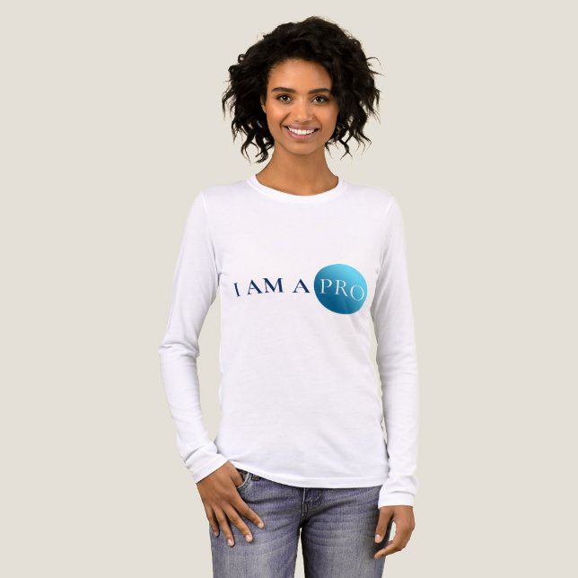 I AM A PRO | Empowerment Minimalist T Shirt (Hel framsida)