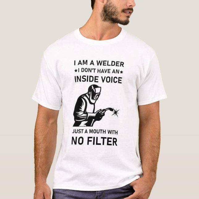 I am a welder t shirt (Framsida)