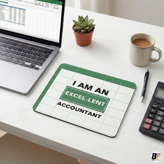 I Am An Excel-lent Accountant | Funny Office Humor Musmatta (Skapare uppladdad)