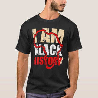 I Am-Black History D.S-T Vintage Black History Mon T Shirt