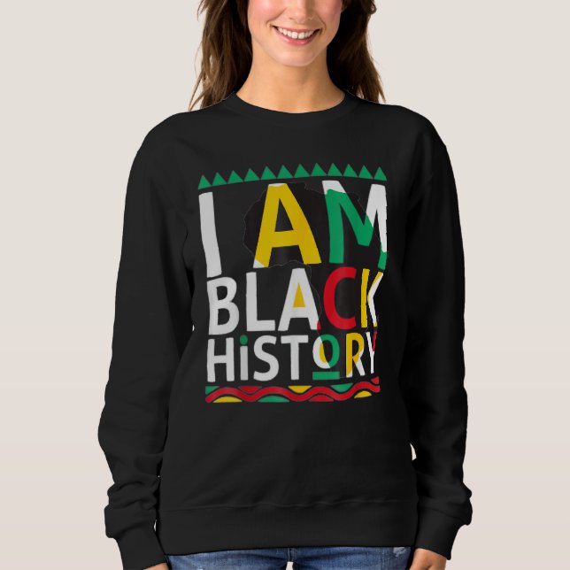 I Am Black History Month African American Pride Ce T Shirt (Framsida)