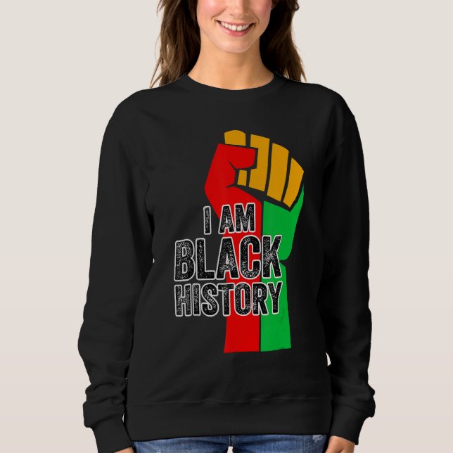 I Am Black History Month African American Pride Ce T Shirt (Framsida)