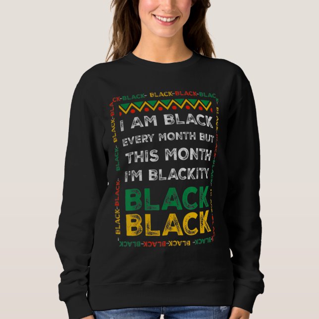 I Am Black History Month African American Pride Ce T Shirt (Framsida)