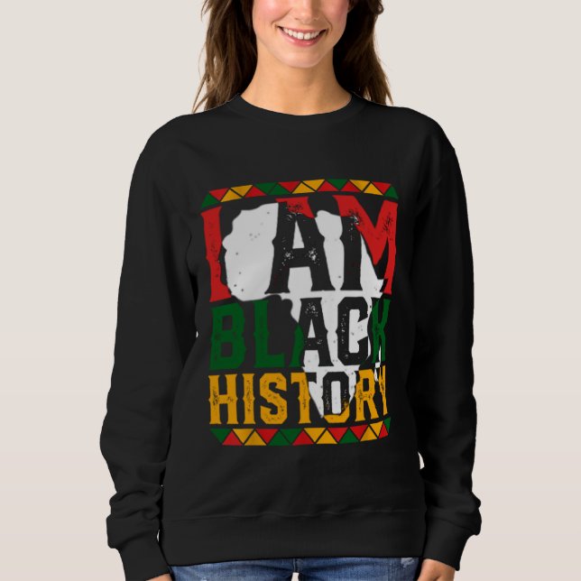 I Am Black History Month African American Pride Ce T Shirt (Framsida)