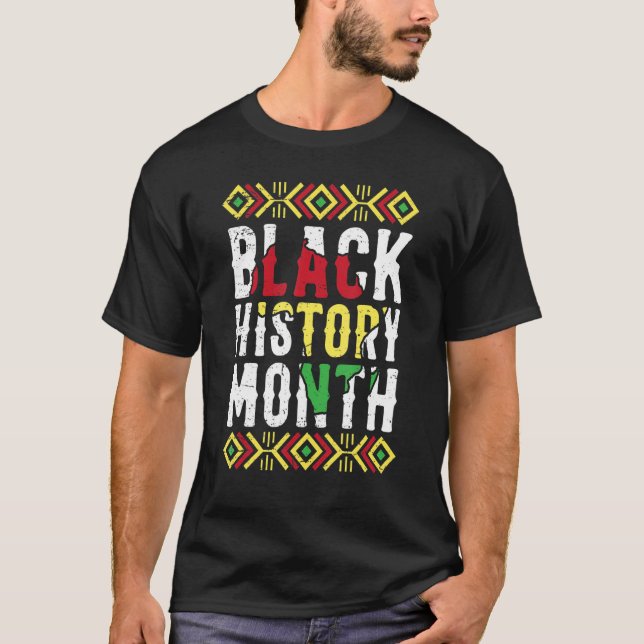 I Am Black History Month African American Pride Ce T Shirt (Framsida)