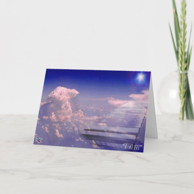 "I AM" Blank Card Edition Kort (Framsida)