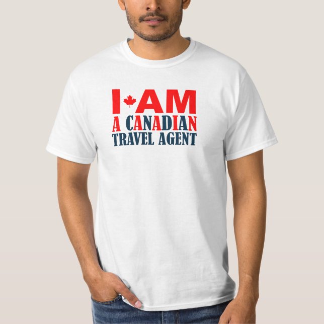 I AM CANADIAN T SHIRT (Framsida)