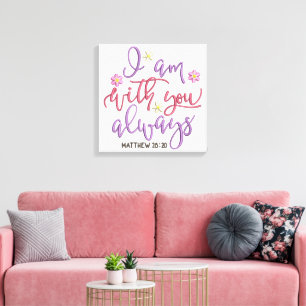 I Am- Canvas (glans)