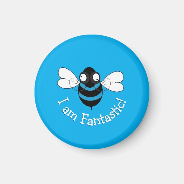 I Am Fantastic! Magnet - Blue Background (Framsidan)