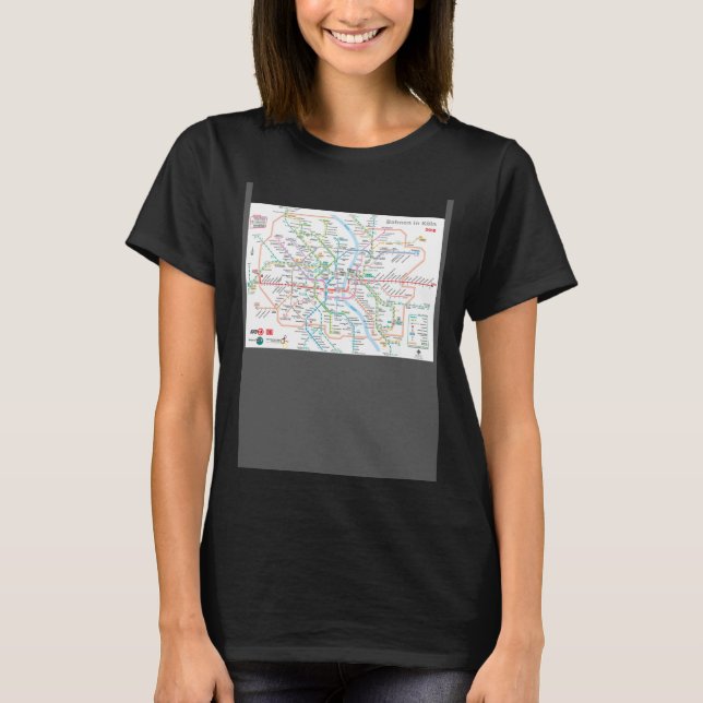 I am lost in Cologne please help me T Shirt (Framsida)