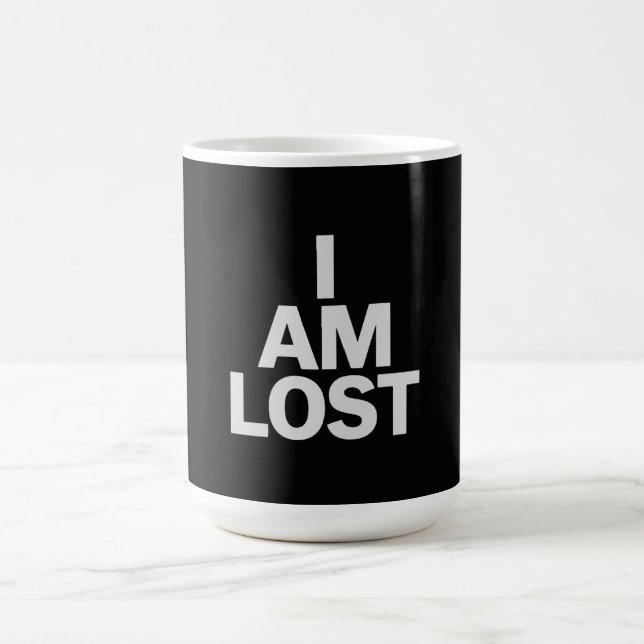 I am lost kaffemugg (Center)
