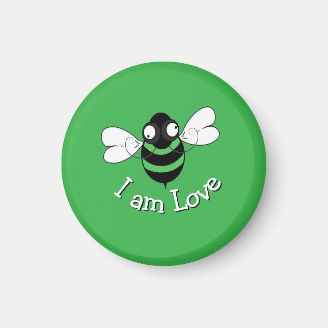 I Am Love Bee Magnet (Framsidan)