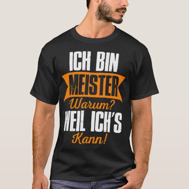 I Am Master Why Because I bakery space cake donuts T Shirt (Framsida)