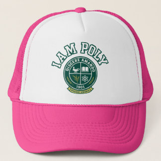 I AM POLY Trucker Hat Keps