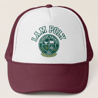 I AM POLY Trucker Hat Keps