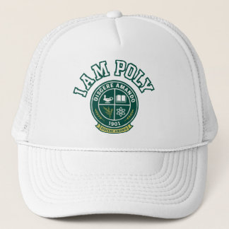 I AM POLY Trucker Hat Keps