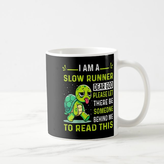 I Am Runner Dear God Please Let There Be Someone F Kaffemugg (Höger)