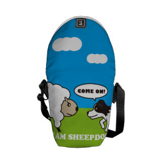 I AM SHEEPDOG.メッセンジャーバッグ(S)OUTSIDE MESSENGER BAG