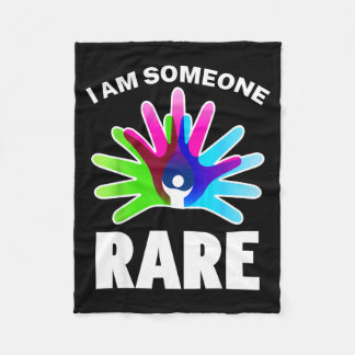 I Am Someone Rare Disease Awareness - Rare Disease Fleecefilt
