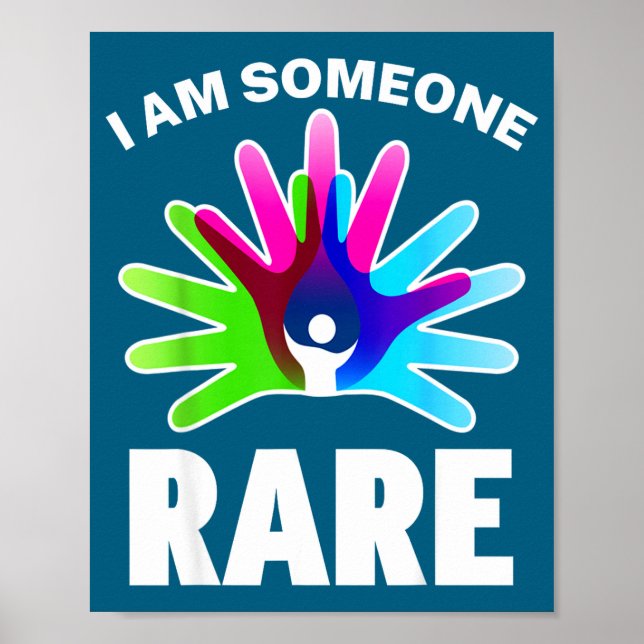 I Am Someone Rare Disease Awareness - Rare Disease Poster (Framsidan)