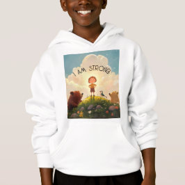 I Am Strong Boys Affirmation T Shirt