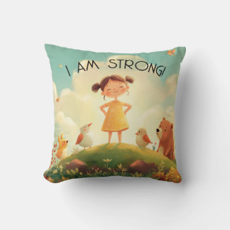 I Am Strong - Girls Empowerment Kudde