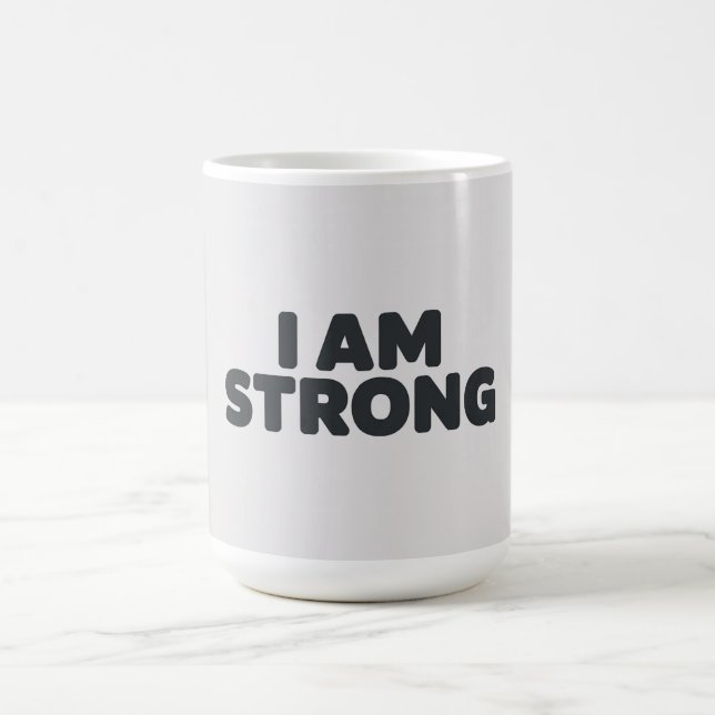 I am strong kaffemugg (Center)