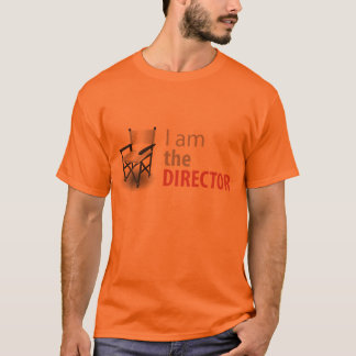 I am the Director Camiseta Clara de Cinema Tröja