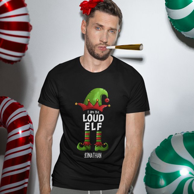 I am The Loud Elf Funny Christmas T Shirt (Skapare uppladdad)