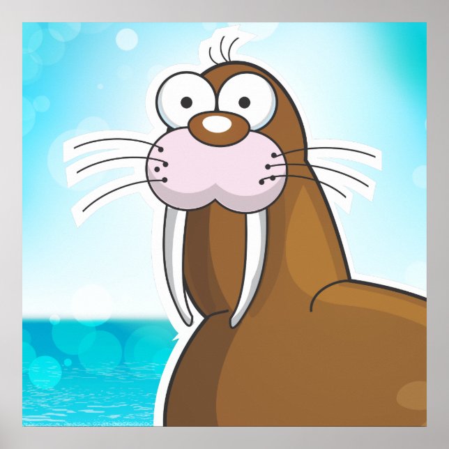 i AM Walrus Poster (Framsidan)