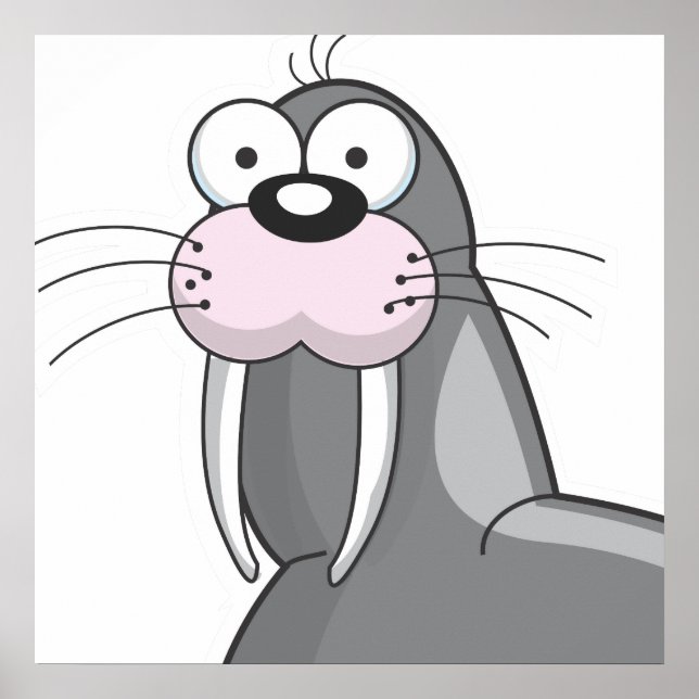 i AM Walrus Poster (Framsidan)