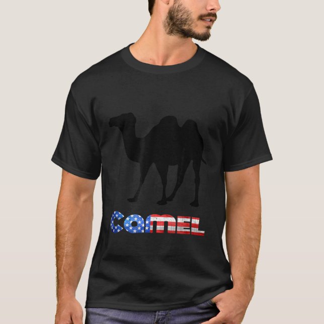 I amerikansk flagga t shirt (Framsida)