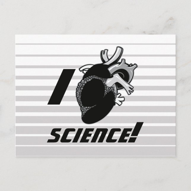 I (Anatomical Heart) Science Vykort (Framsida)