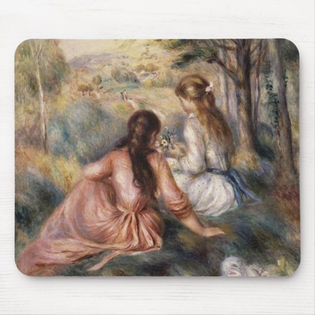 I ängen vid Pierre-Auguste Renoir Musmatta (Framsidan)