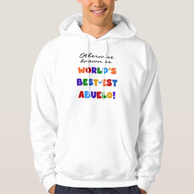 I annat fall känt som bästa Abuelo Sweatshirt Med Luva (Framsida)