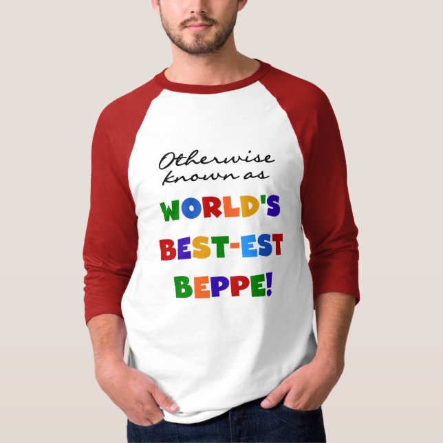 I annat fall känt som bästa Beppe Tee Shirt (Framsida)