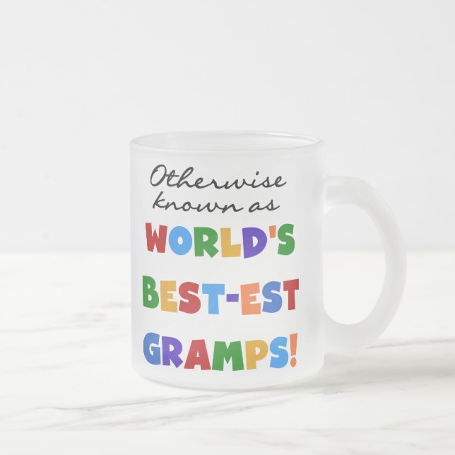 I annat fall känt som bästa Gramps Frostad Glasmugg (Höger)
