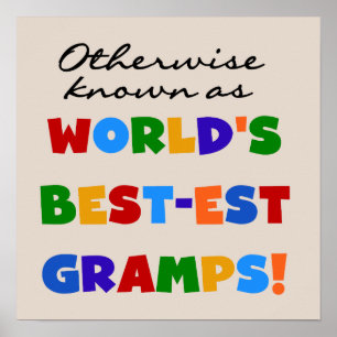 I annat fall känt som bästa Gramps Poster