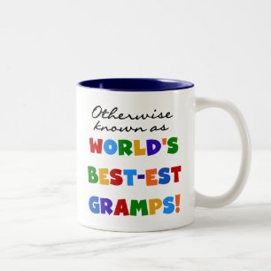I annat fall känt som bästa Gramps Två-Tonad Mugg