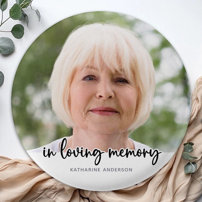 I Anpassningsbarna Loving Memory Photo Memorial Fu Knapp (Skapare uppladdad)