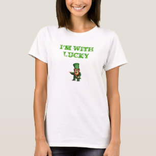 i' M med lyckligt, I-förmiddag MED LYCKLIGT T Shirt