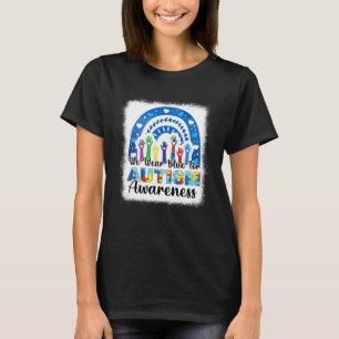 I April Bär Vi Blått För Autismmedvetenhet Kvinnor T Shirt