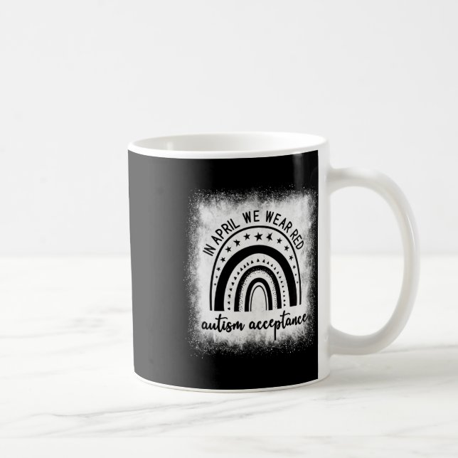 I april Bära Red - #redi stället - Acceptans of Kaffemugg (Höger)