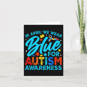 I april Bäror vi blått för att öka medvetenheten o Kort