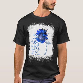 I april Bäror vi Blue Autism Awareness Month Sunfl T Shirt