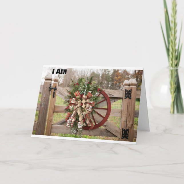 **I ÄR ALLTID HÄR FÖR DIG** KORT (Framsida)